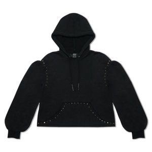 ROCK STUDDED HOODIE